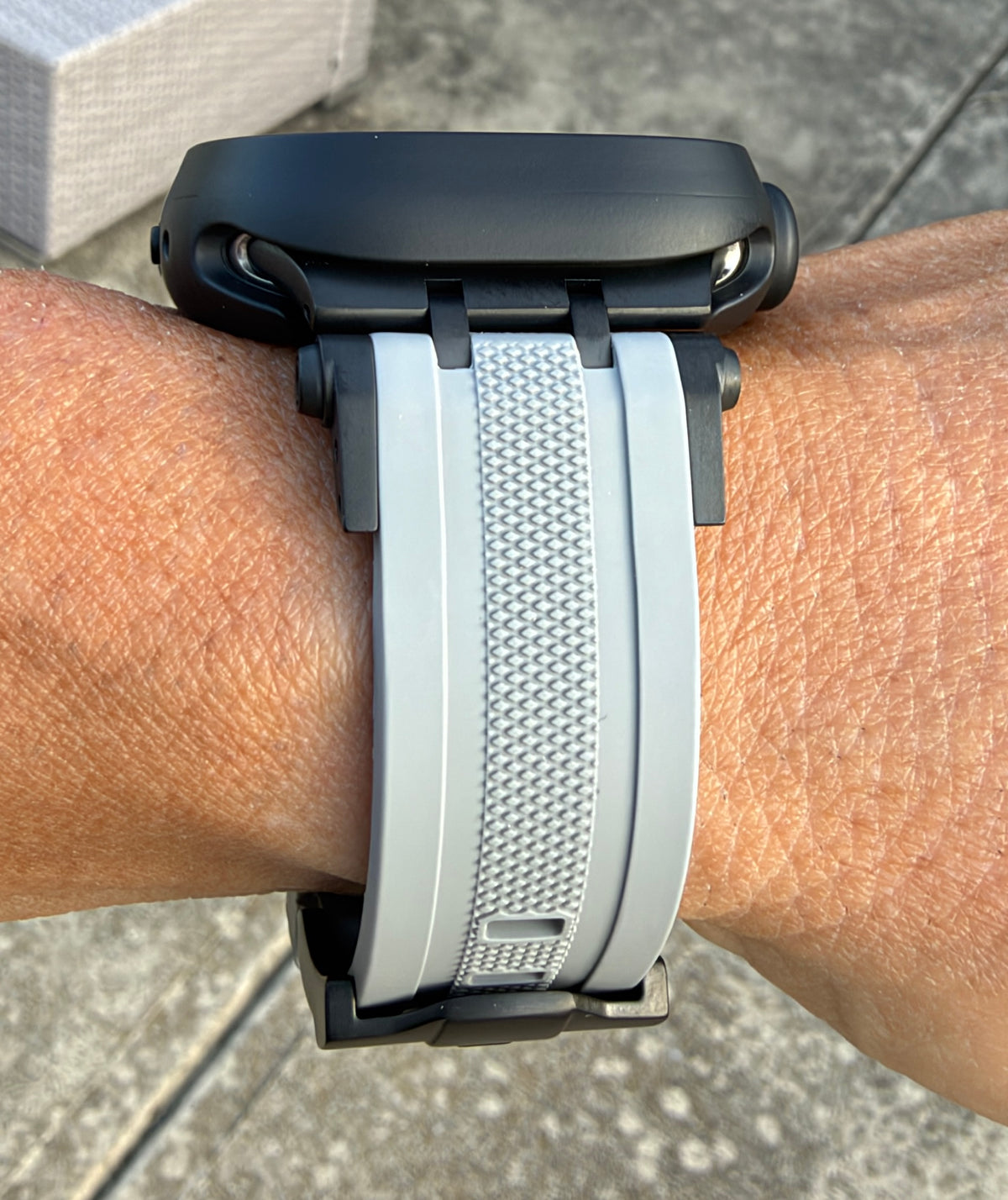 Granite Vector Sport Mod Kit for Apple Watch Ultra 49mm Black Gray Case & Band
