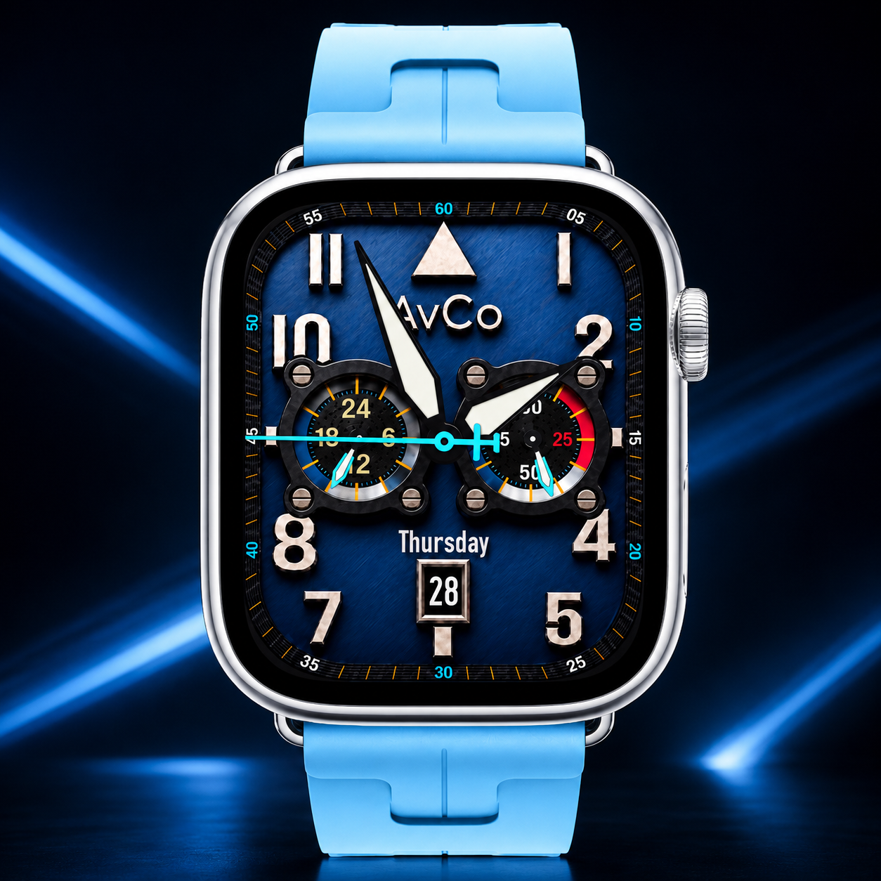 AviatorCo Harrier Watch Face for Apple Watch Ultra & Series | Aviation Clockology Watch Face