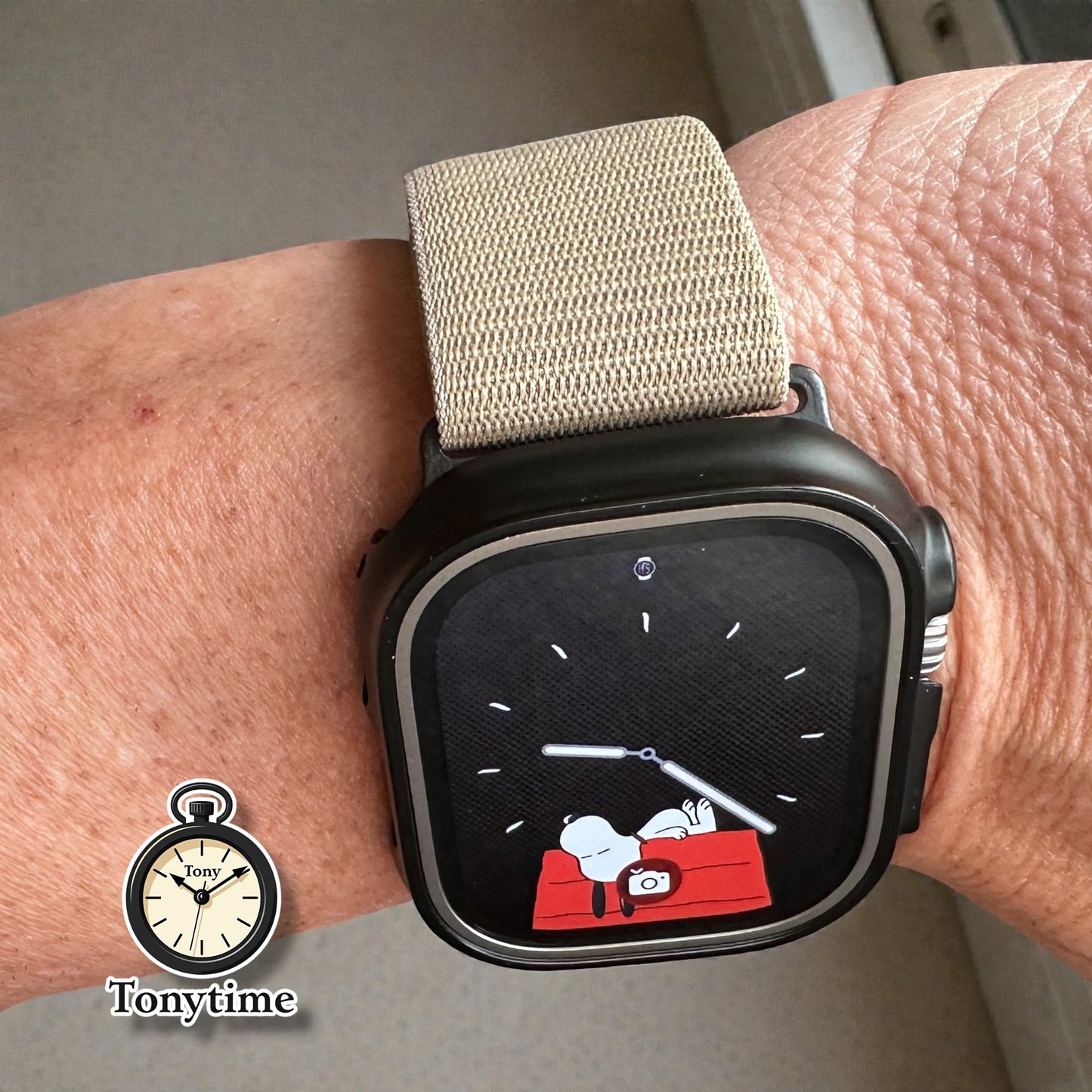 Apple Watch Alpine Loop Nylon Strap Band 42mm-49mm – Two tone Rugged Summit Style