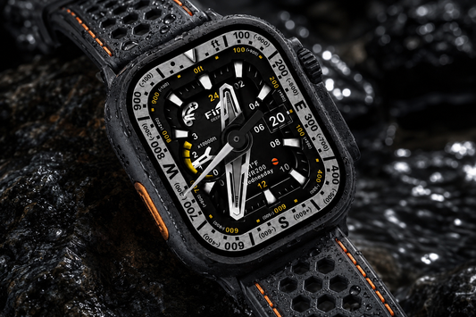 Fin Deep Recon – Tactical Dive Instrument Watch Face for Apple Watch and Clockology app