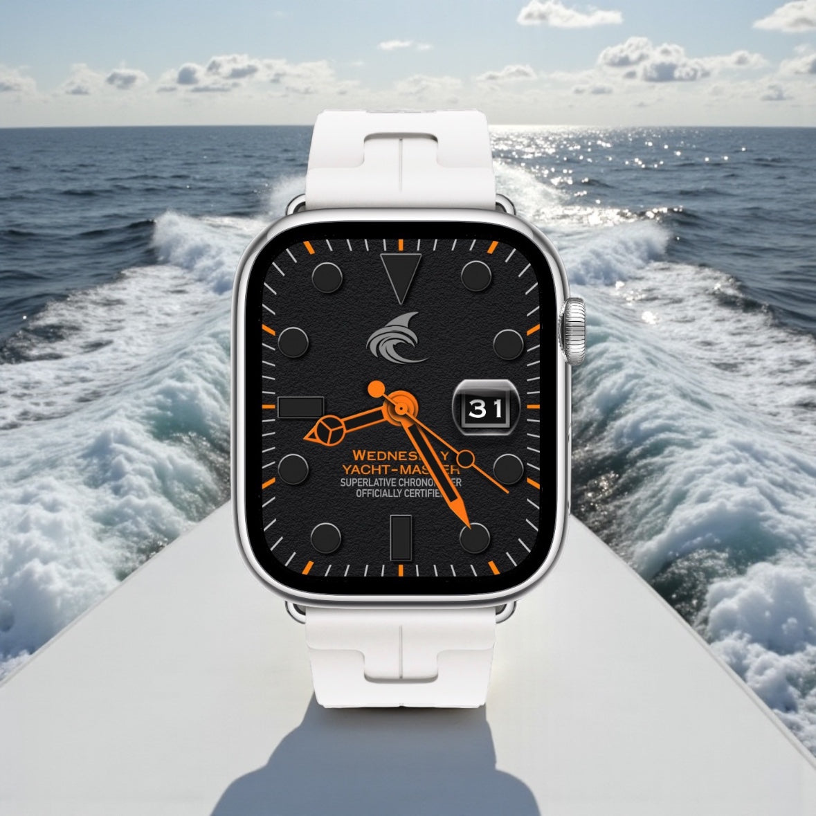 Fin Yacht-Style Mod Watch Face for Apple Watch Ultra & Series Clockology
