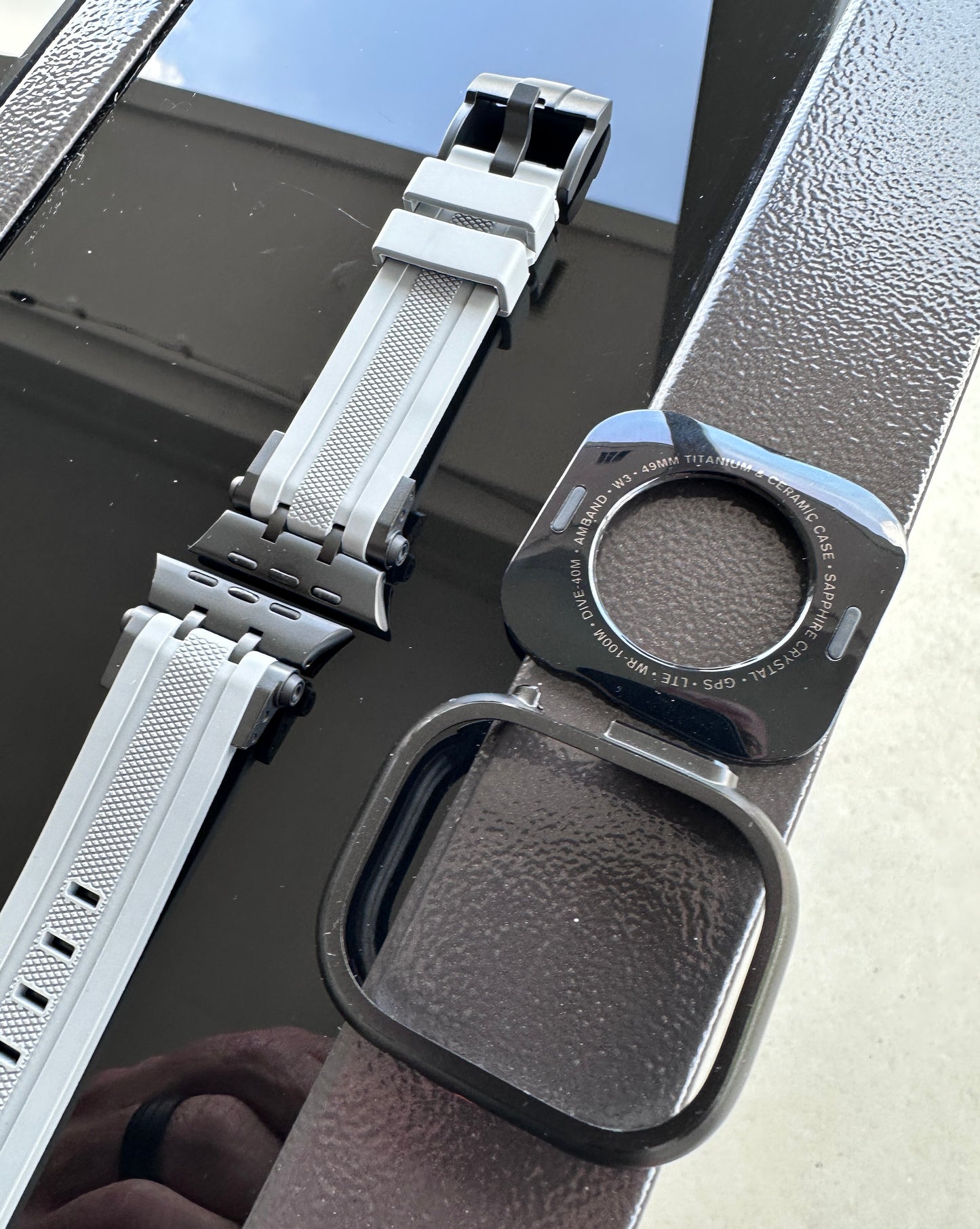 Granite Vector Pro Armor Mod Kit for Apple Watch Ultra 49mm (Ultra 1, 2 & 3)