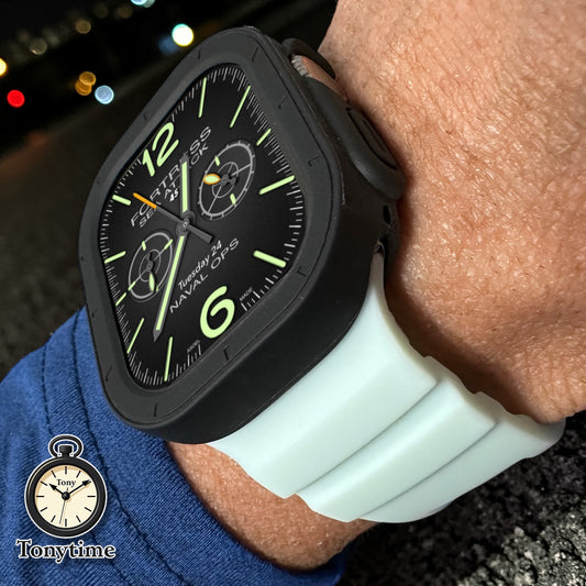TonyTime70 Mint Glow Tactical Modification Kit – Apple Watch Ultra 49mm