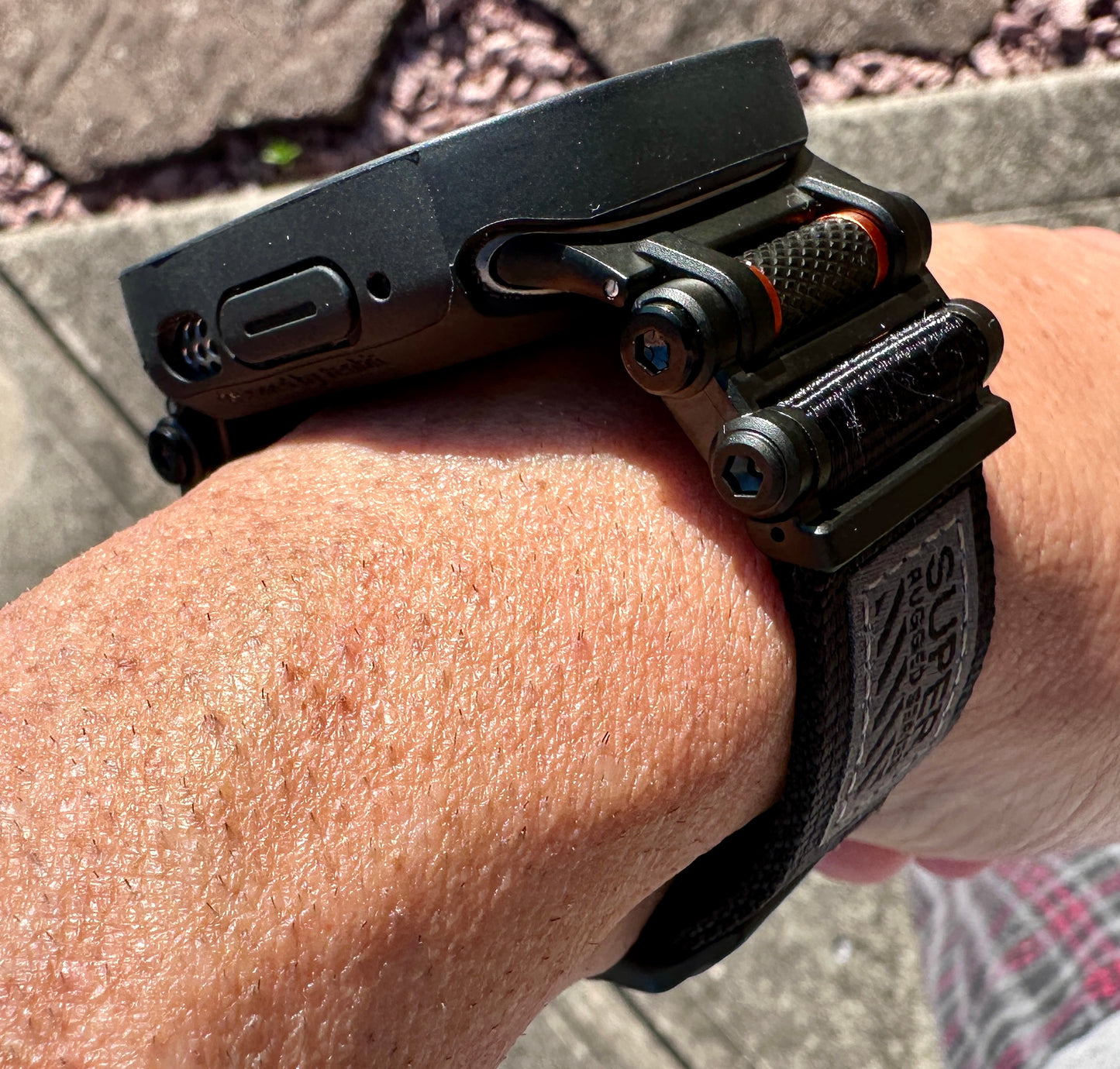 Forge Recon Mod Kit for Apple Watch Ultra, Ultra 2 & Ultra 3 | Tactical Blackout Conversion Kit