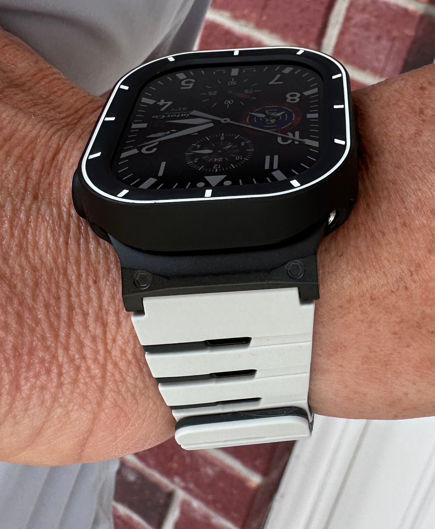 Stealth Contrast Piano Ultra Modification Kit 49mm – Limited Build | Apple Watch Ultra Case + Band (Copy)
