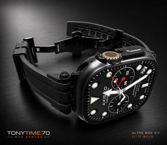 Phantom Vector Armor Pro Modification Kit Apple Watch Ultra 49mm Black Metal Case