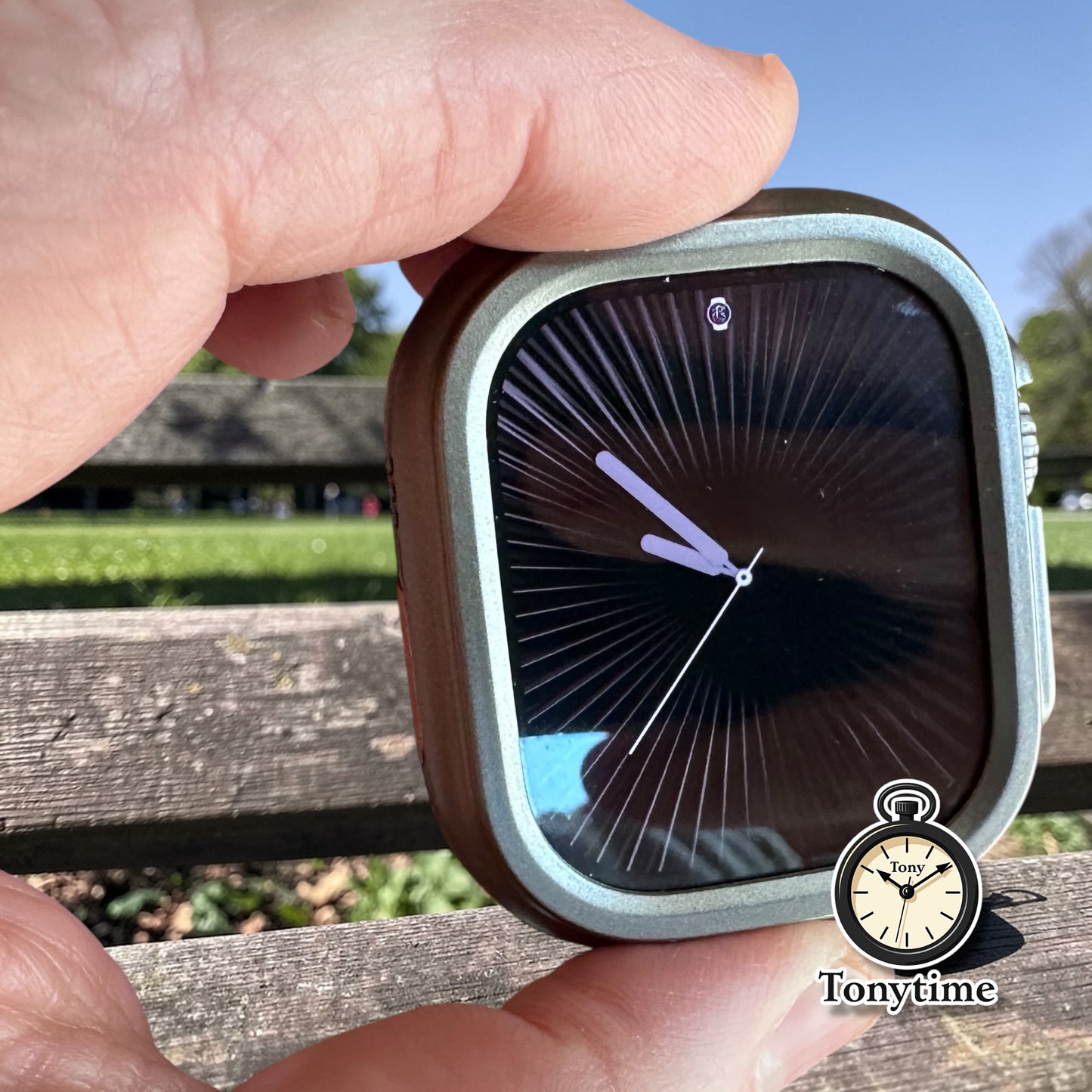 Titanium Sentinel Shadow Ultra Elite Modification Kit Apple Watch 49mm Case + Butterfly Clasp