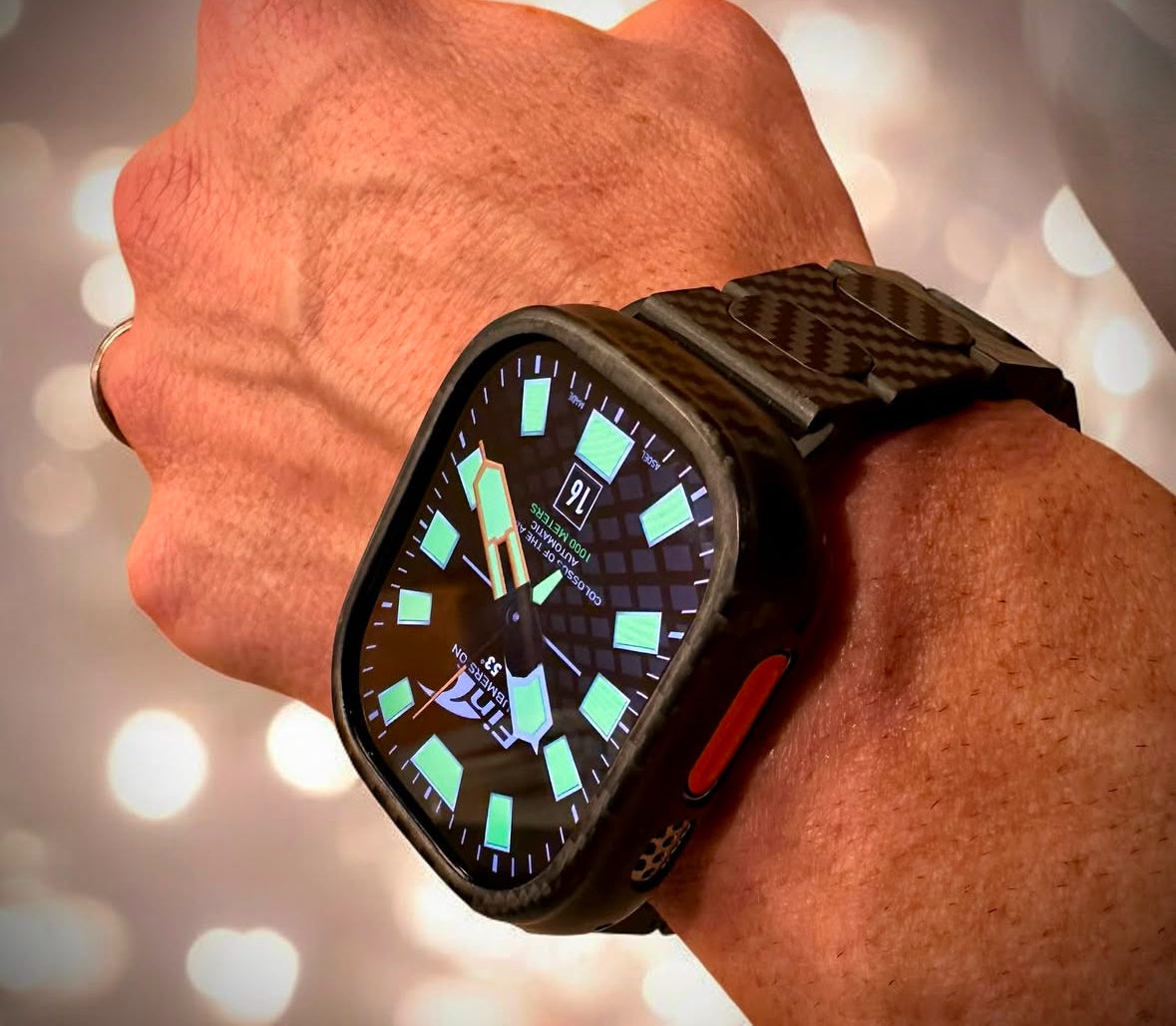 Fin® Submersion – Professional Dive-Style Apple Watch Face (Clockology)