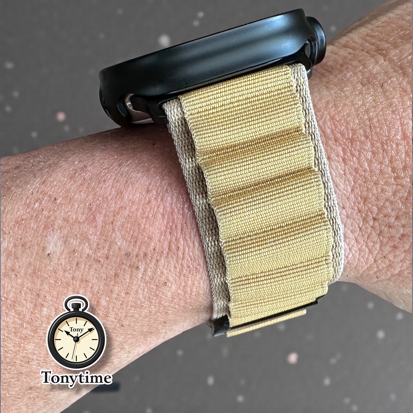 Apple Watch Alpine Loop Nylon Strap Band 42mm-49mm – Two tone Rugged Summit Style