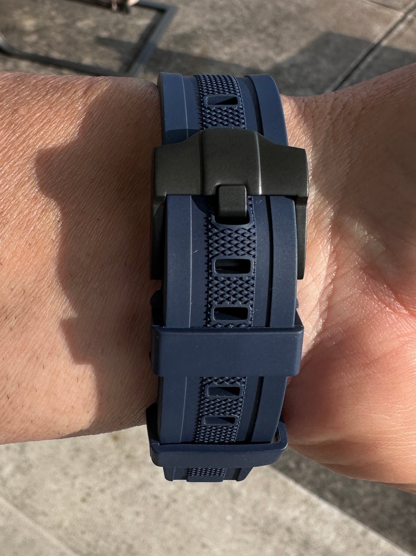 Deepwater Vector Mod Kit Apple Watch Ultra 49mm Blue Band + 2 TPU Cases