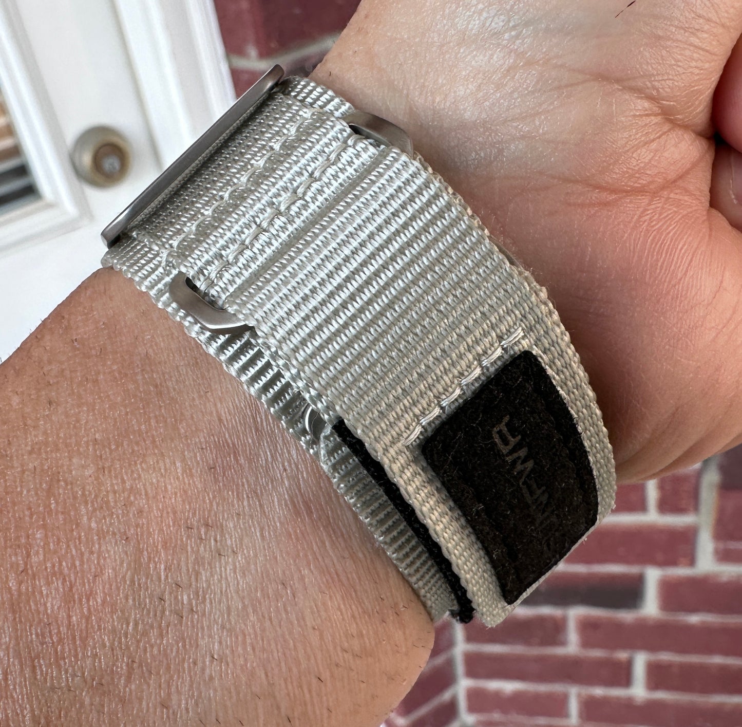 Summit Ridge Modification Kit For Apple Watch Ultra 49mm-Titanium Style Case +Rugged Band
