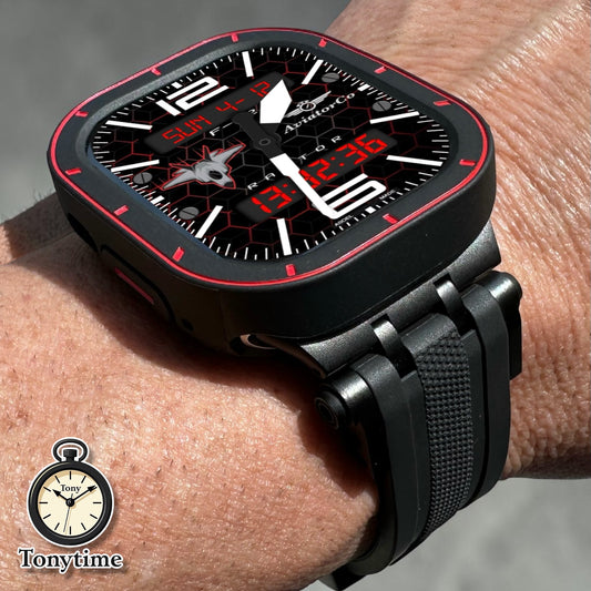 Phantom Active Redline Modification Kit-Apple Watch Ultra 49mm TPU Case + Sport Band