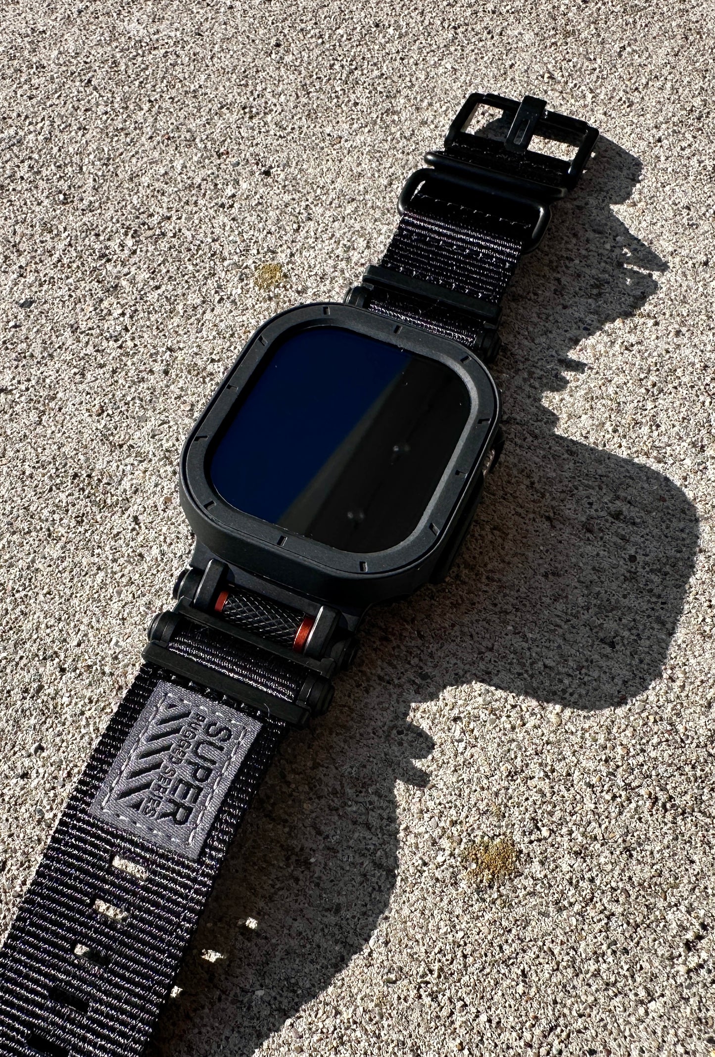 Forge Recon Mod Kit for Apple Watch Ultra, Ultra 2 & Ultra 3 | Tactical Blackout Conversion Kit
