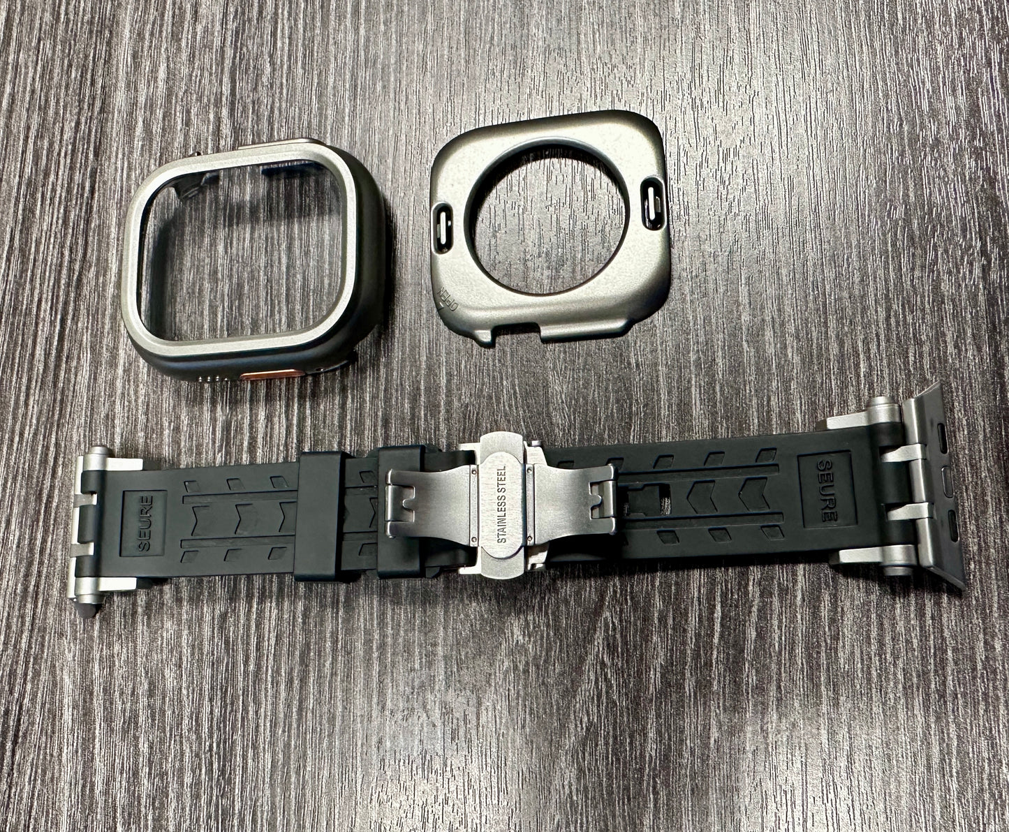 Titanium Sentinel Ultra Elite Modification Kit – Built for the Apple Watch Ultra with Butterfly Clasp