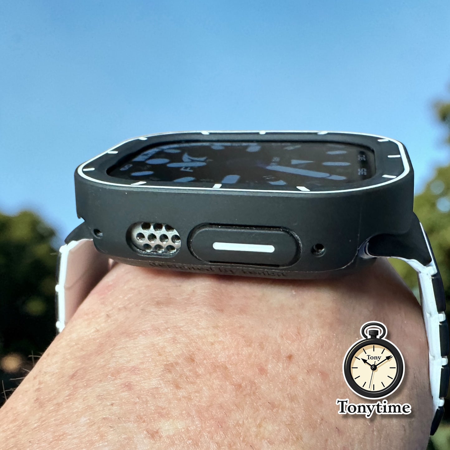 Shadow Divide Apple Watch Ultra Modification Kit – Magnetic Band + Rugged Case 49mm