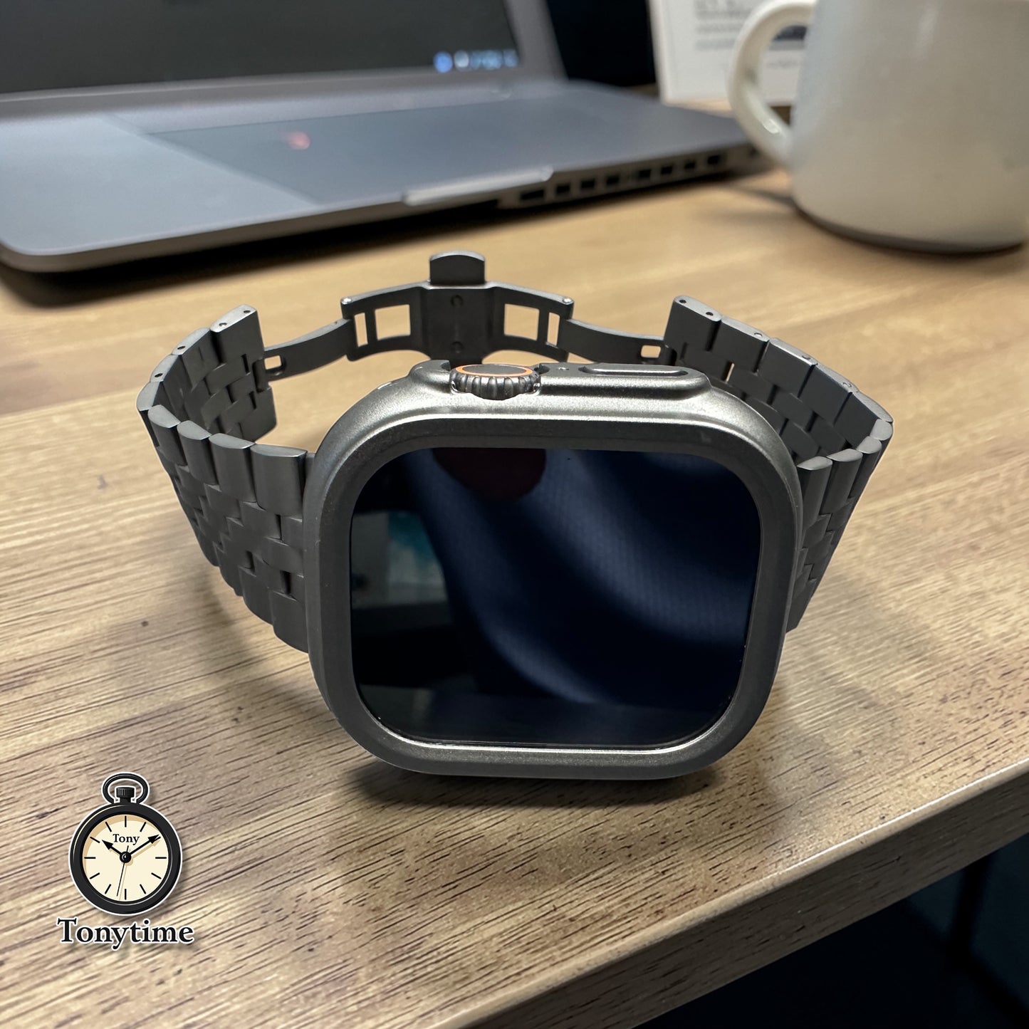 Titan Forge Ultra Modification Kit – Premium Titanium Setup for Apple Watch Ultra 49mm