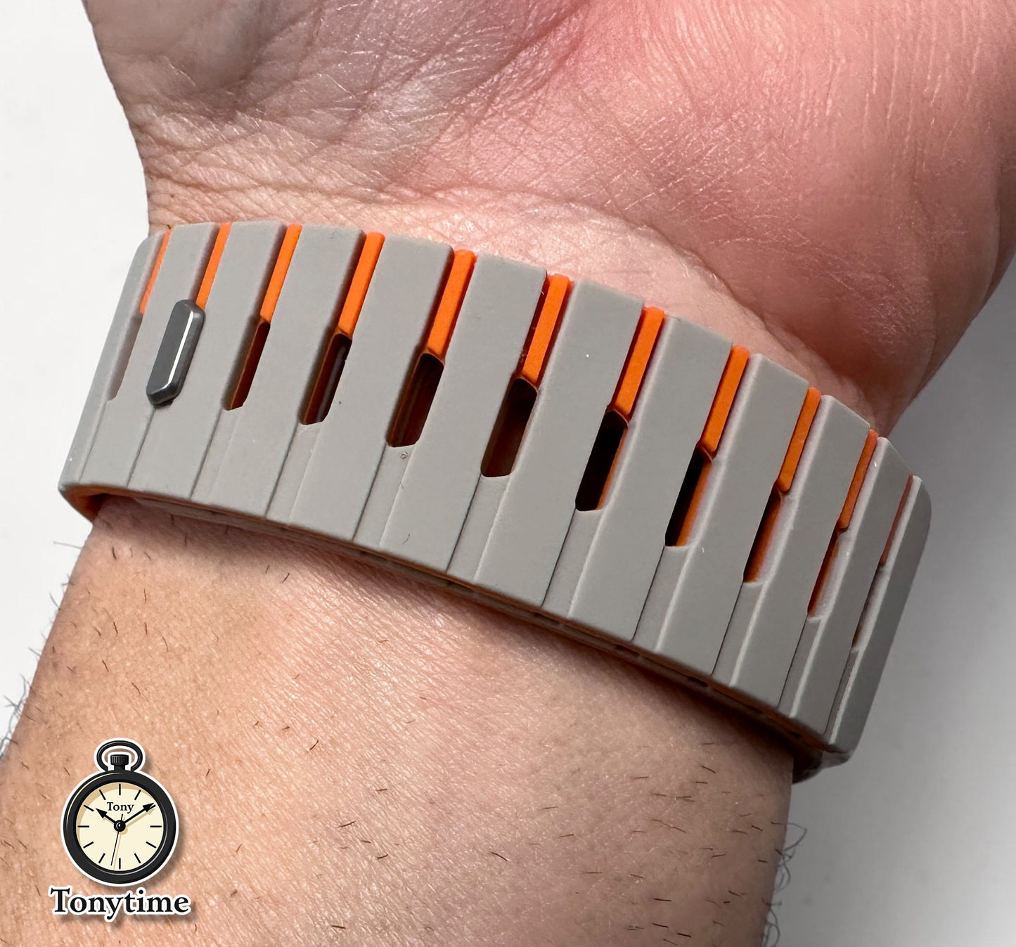 AeroFlex Horizon Piano Modification Kit Apple Watch Ultra 49mm Custom Sport Band + Hard Case with Screen Protector