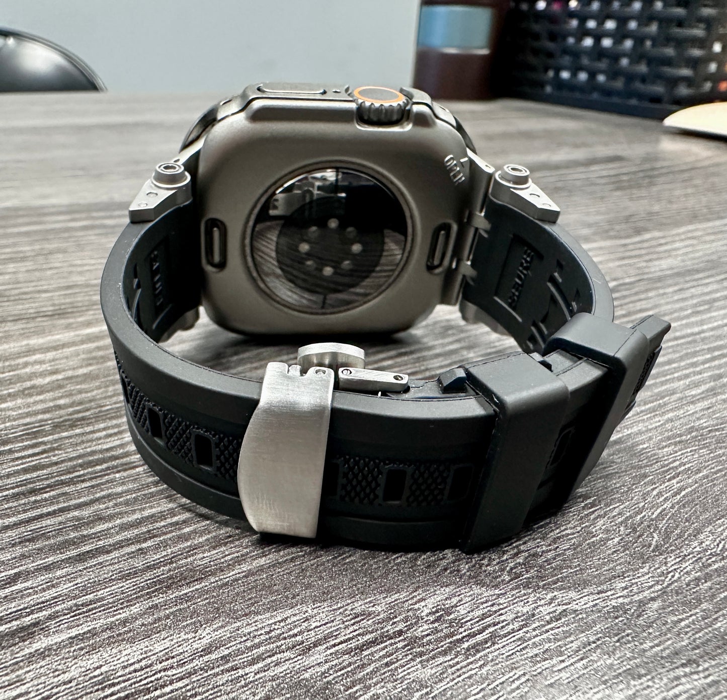 Titanium Sentinel Ultra Elite Modification Kit – Built for the Apple Watch Ultra with Butterfly Clasp