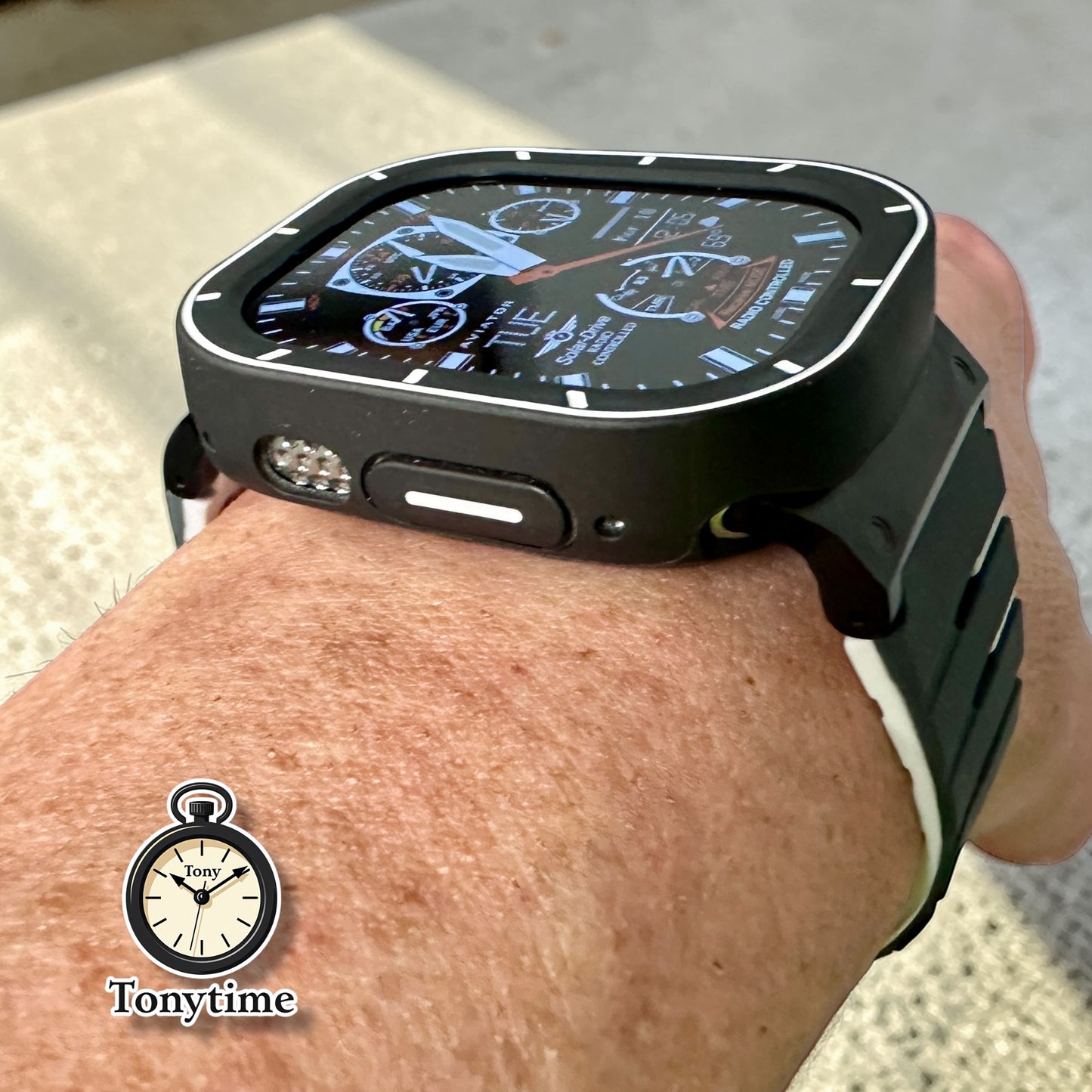 Stealth Piano Ultra Modification Kit 49mm – Limited Build | Apple Watch Ultra Case + Band
