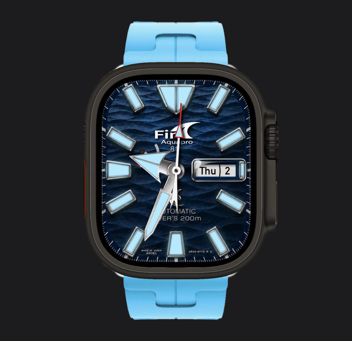 Fin Oceanic Special Edition Watch Face for Clockology app