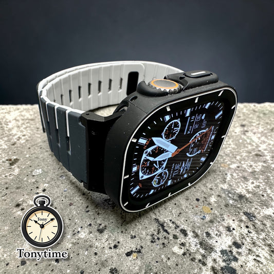 Stealth Piano Ultra Modification Kit 49mm – Limited Build | Apple Watch Ultra Case + Band