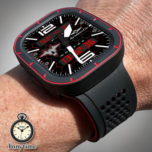 Phantom Active Redline Modification Kit-Apple Watch Ultra 49mm TPU Case + Sport Band
