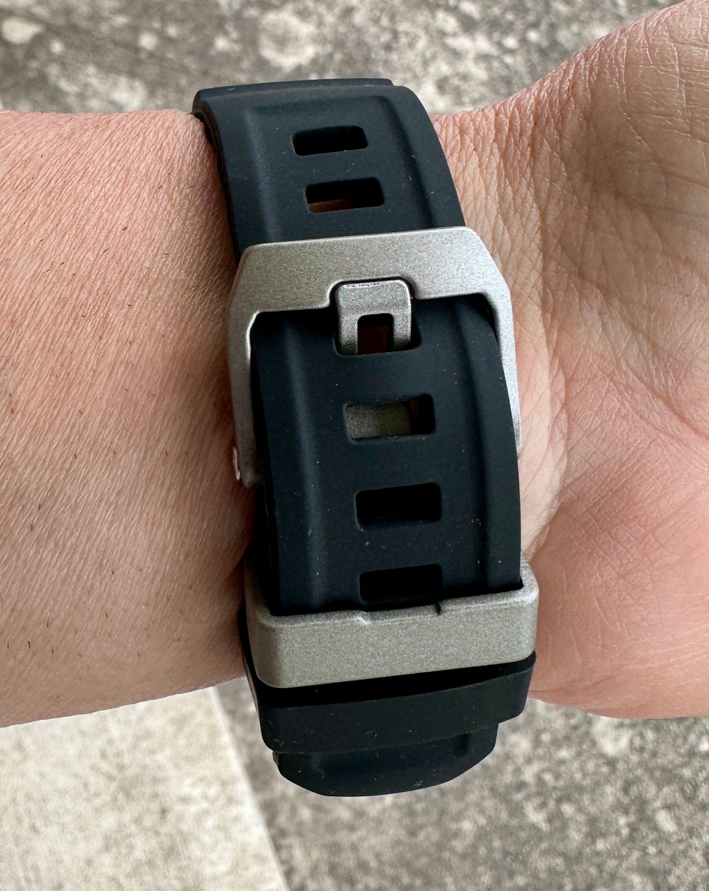 Titan Shadow Modification Kit For Apple Watch Ultra 49mm-Titanium Style Case +Rugged Band