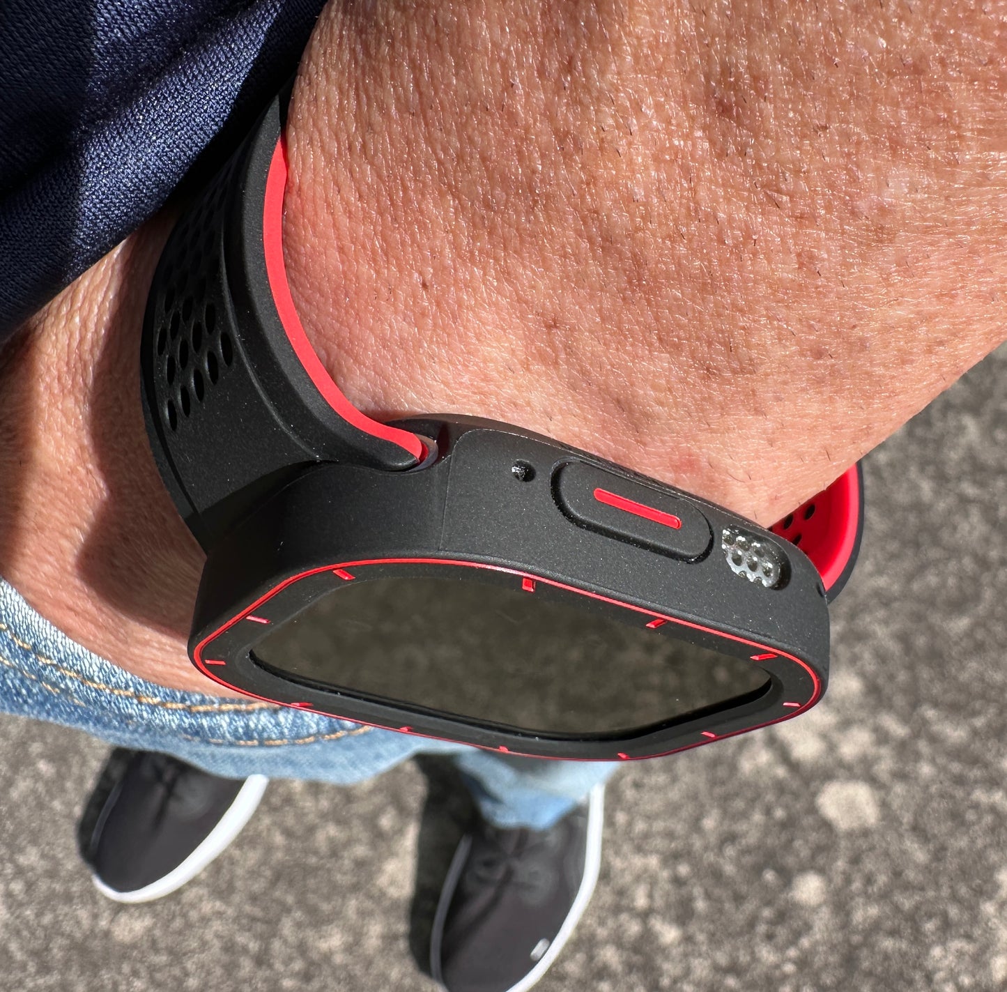 Phantom Active Redline Modification Kit-Apple Watch Ultra 49mm TPU Case + Sport Band