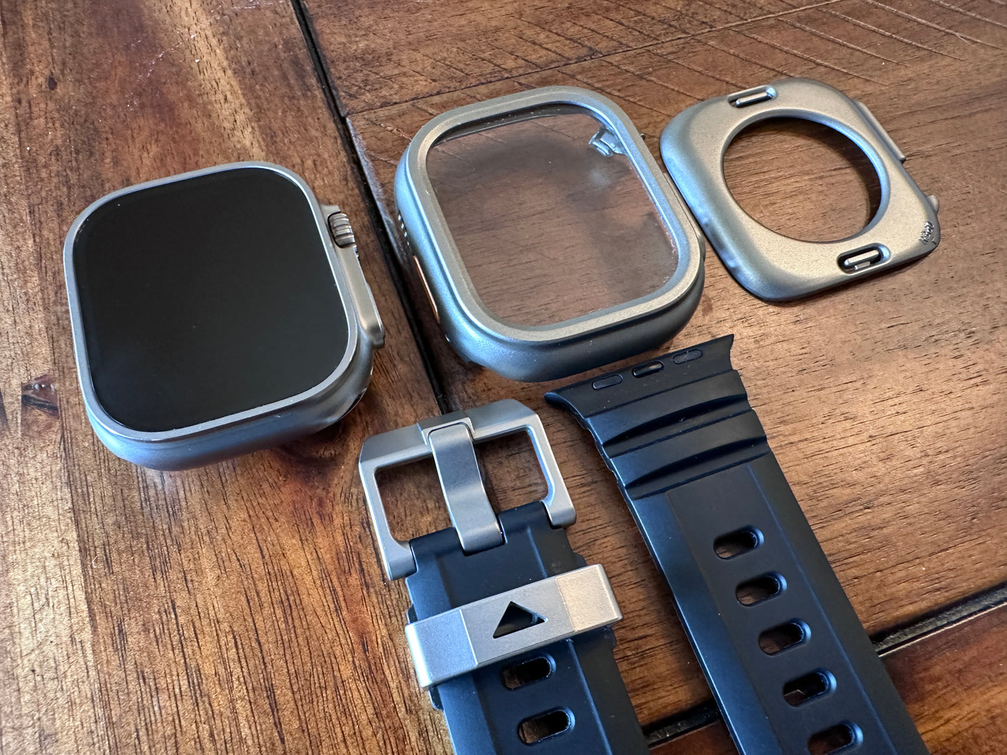 Titan Shock Ultra Modification Kit – Rugged Band + Protective Case for Apple Watch Ultra