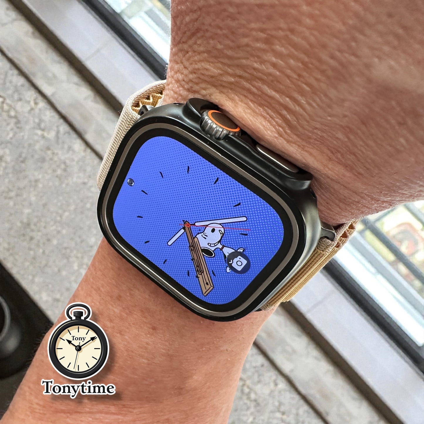 Apple Watch Alpine Loop Nylon Strap Band 42mm-49mm – Two tone Rugged Summit Style