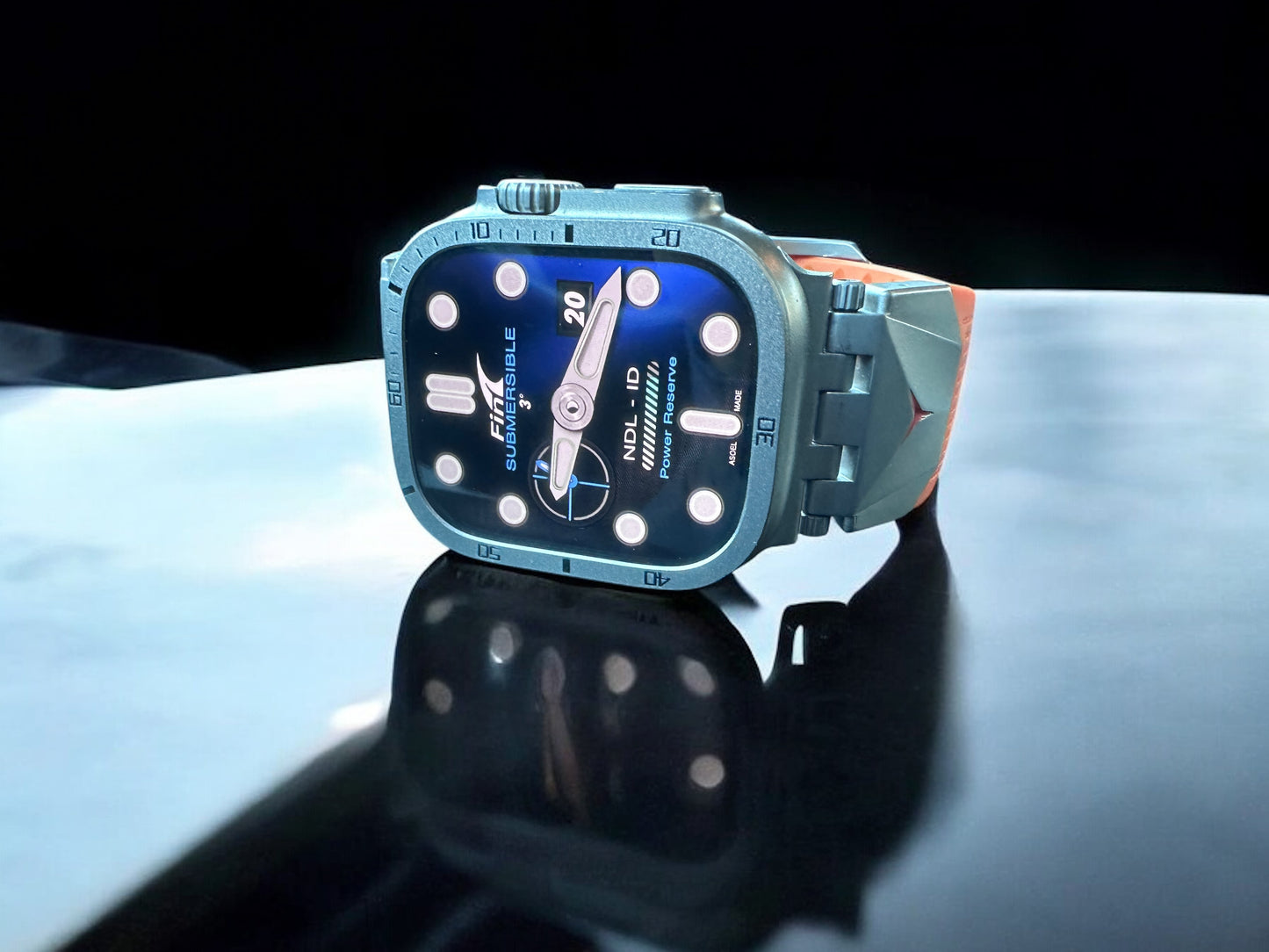 Fin® NDL ID – Dive Inspired Apple Watch Face (Clockology)