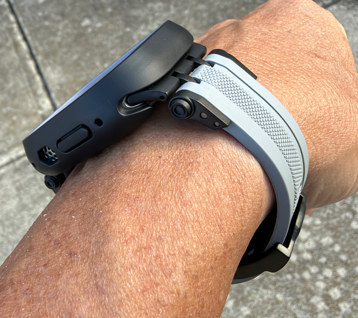 Granite Vector Sport Mod Kit for Apple Watch Ultra 49mm Black Gray Case & Band