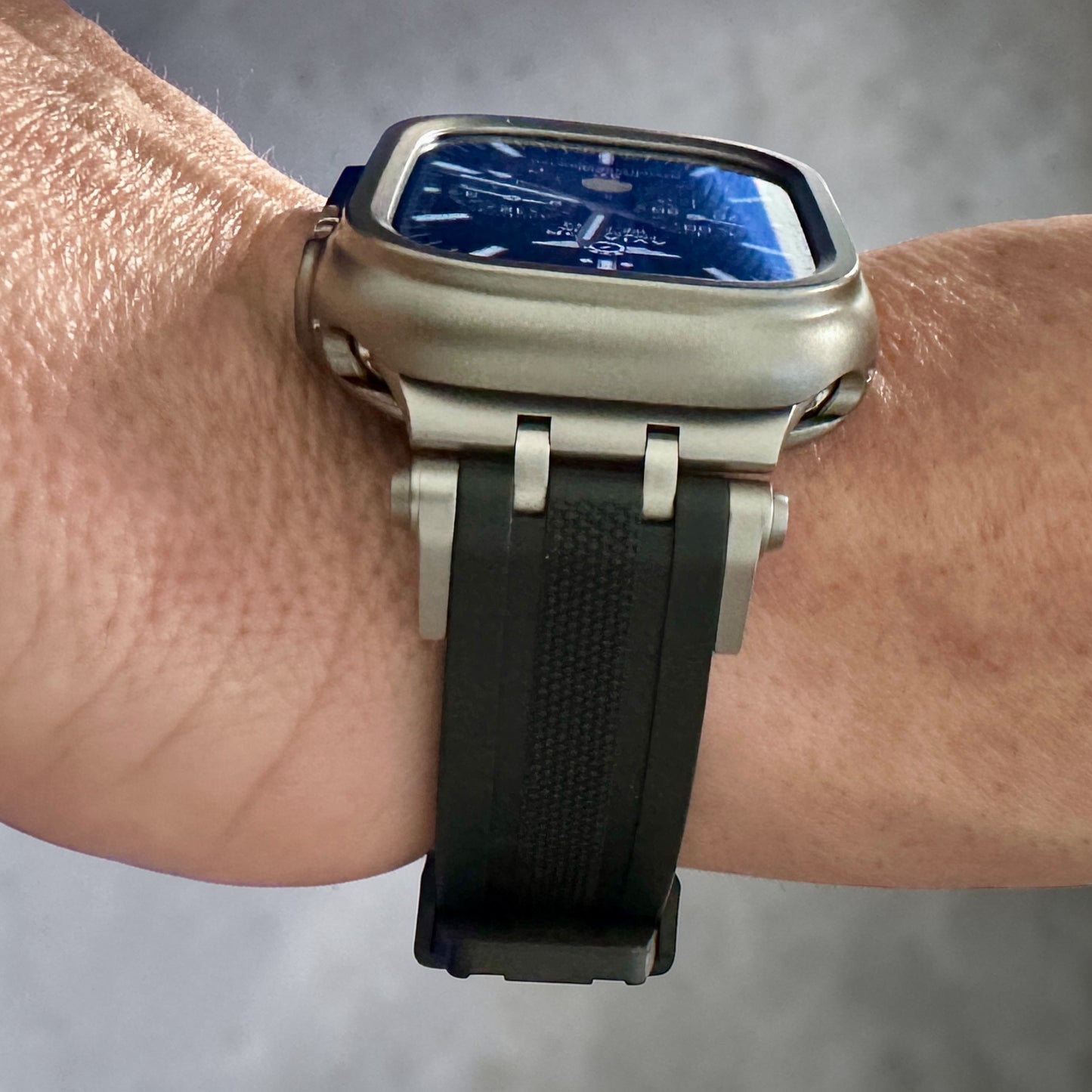 Titanium Sentinel Ultra Elite Modification Kit – Built for the Apple Watch Ultra with Butterfly Clasp
