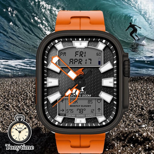 Fin Ops Mission Ultra Diver Clockology Watch face – Special Edition (Ultra Optimized + Night Mode)