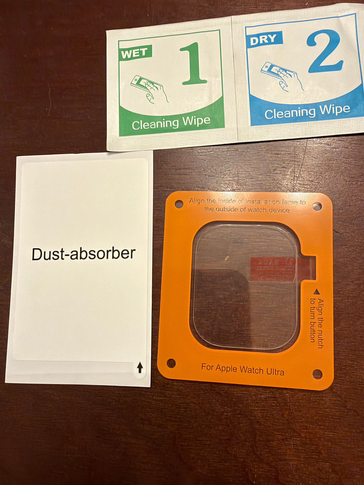 Apple Watch Ultra 49mm Modification Kit Shadowline Ember Pro Case & Metal Silicone Band
