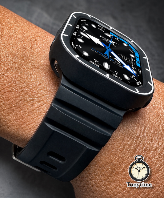 Oceanmaster Dive Mod Kit for Apple Watch Ultra | Premium Band + 2 TPU Cases