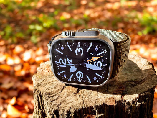 Apple Watch face (custom); designed to work with the Clockology app from the App Store