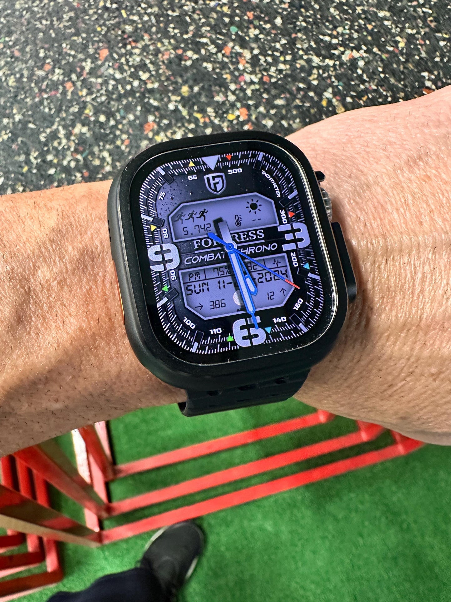 Military Apple Watch Face: Fortress Design (Clockology App)