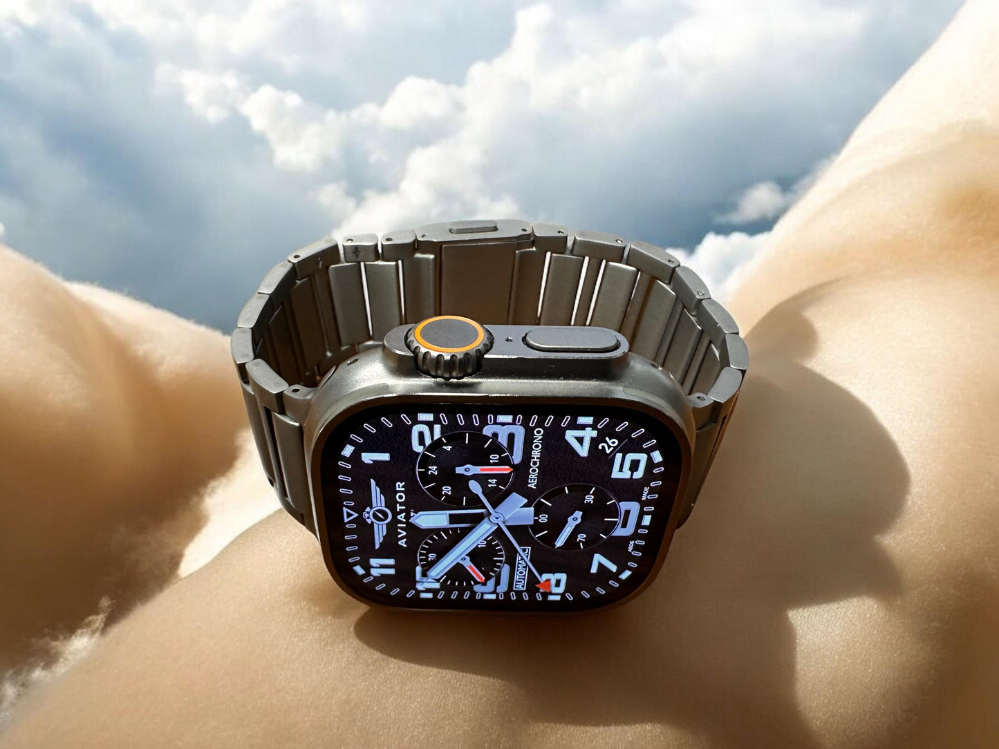 Aviator Watch Face for Clockology Apple Watch (Digital Download)