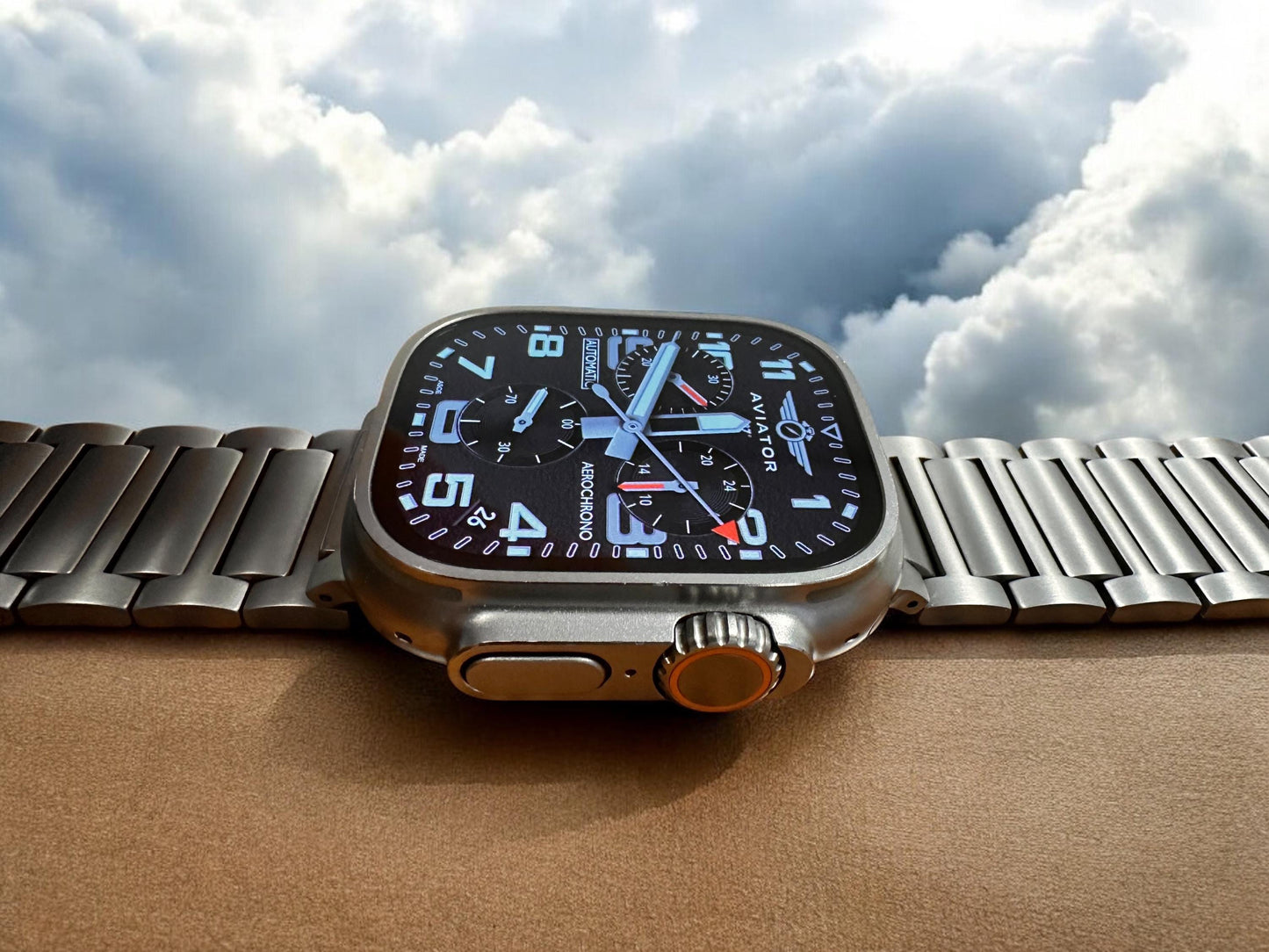 Aviator Watch Face for Clockology Apple Watch (Digital Download)