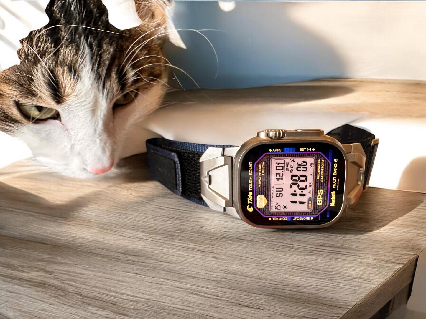 Apple Watch faces Clockology  Premium Apple Watch faces for smartwatch Top-rated watch face designs Tide Digital Watch