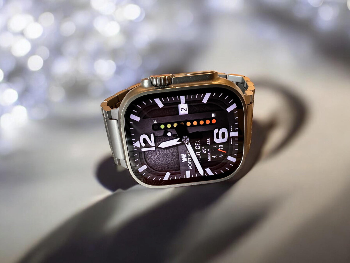 Military Apple Watch Face: Fortress Design (Clockology App)
