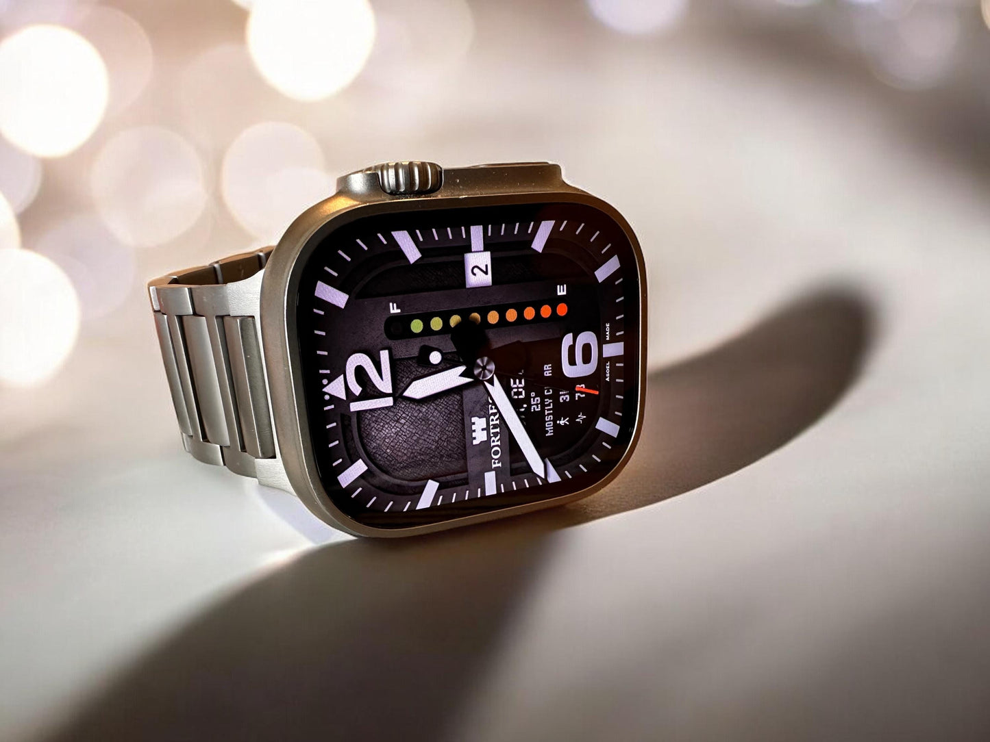 Military Apple Watch Face: Fortress Design (Clockology App)