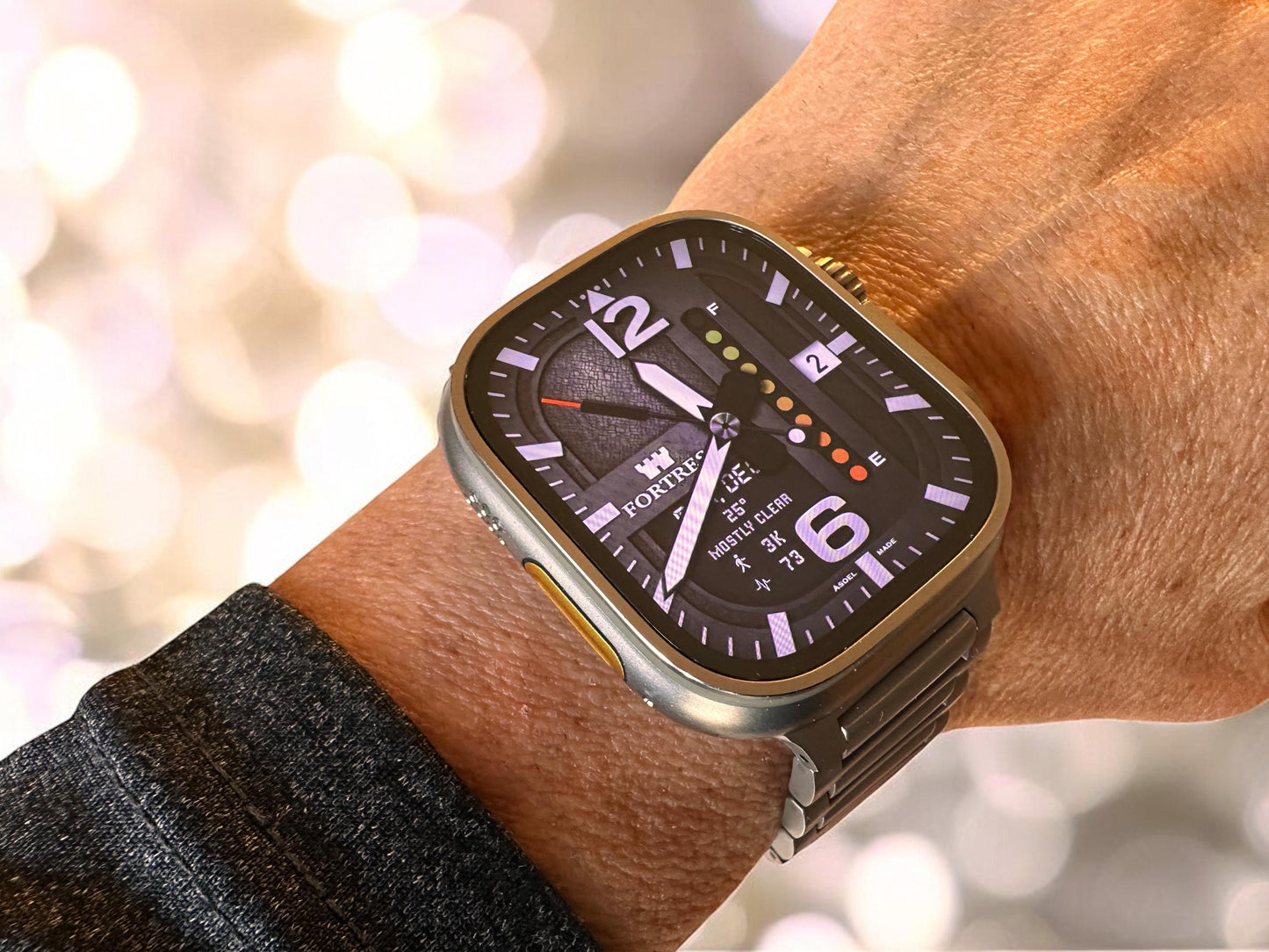 Military Apple Watch Face: Fortress Design (Clockology App)