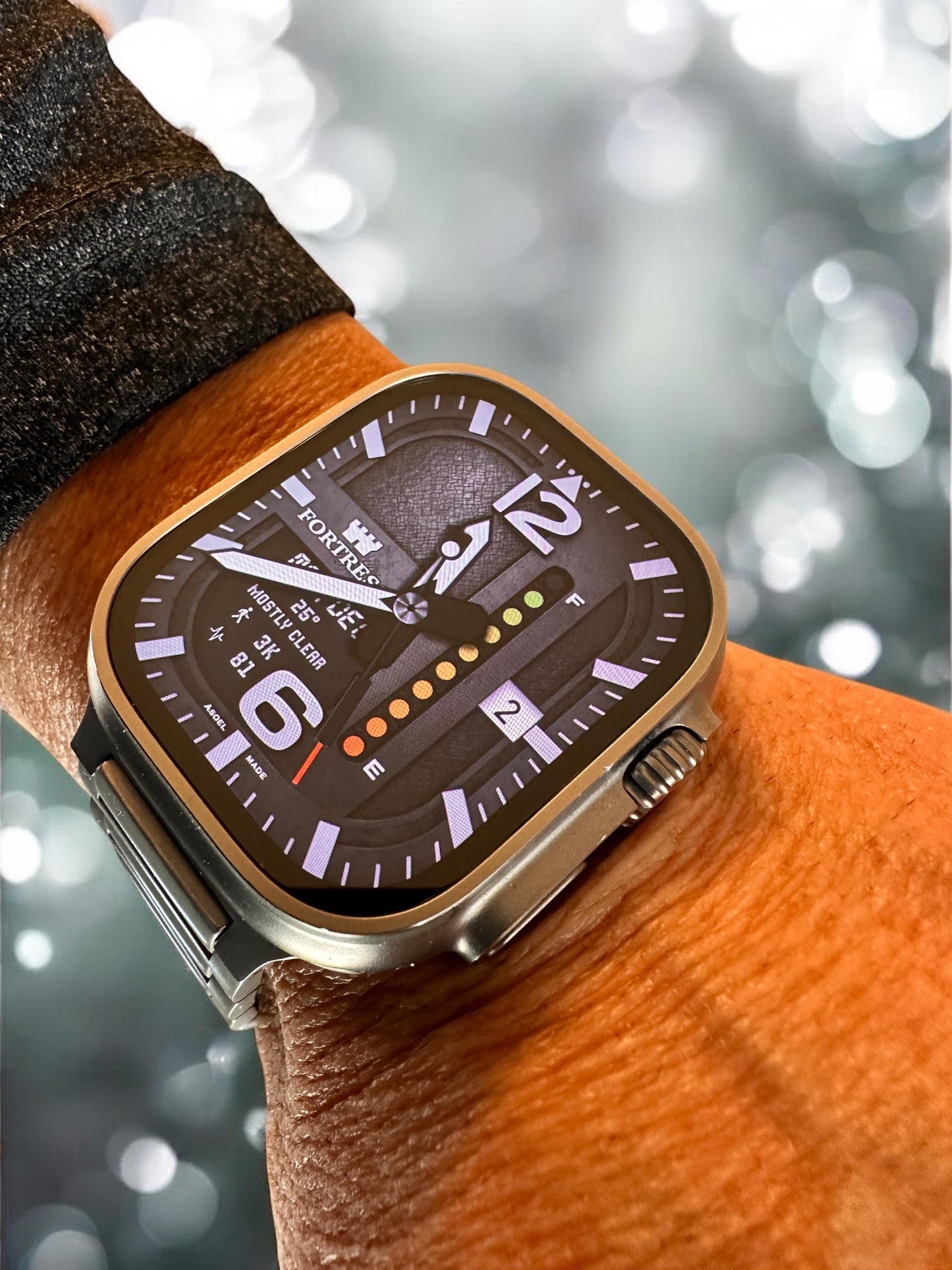 Military Apple Watch Face: Fortress Design (Clockology App)