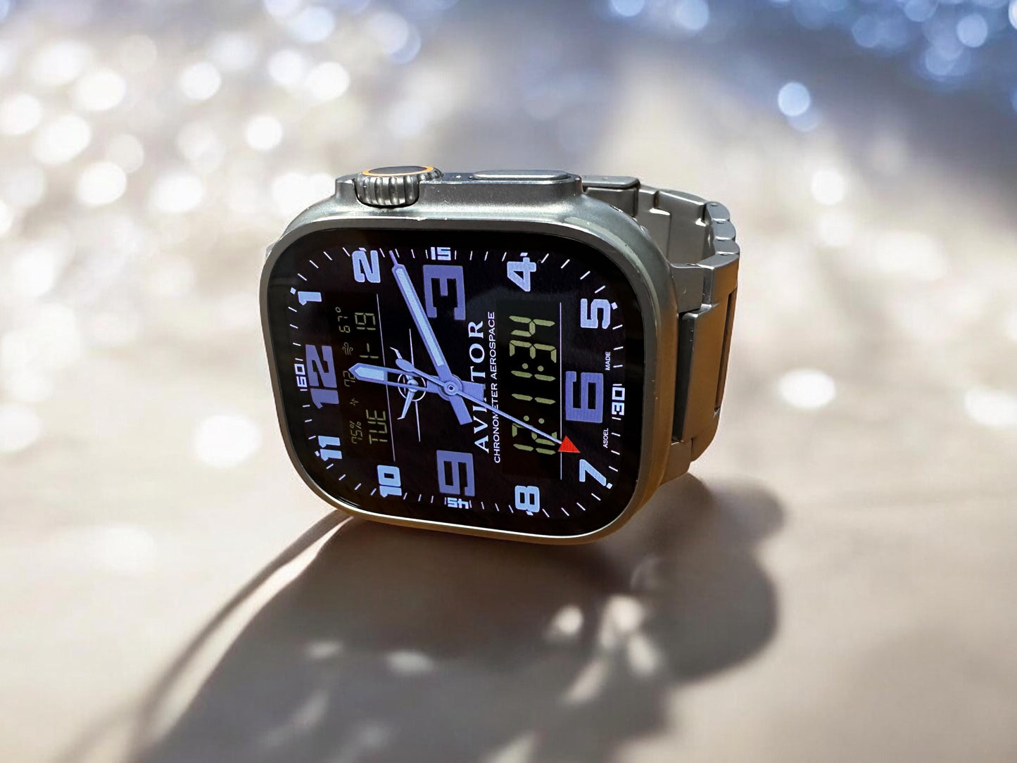 Aviator Apple Watch Face for Clockology App (Digital Download)