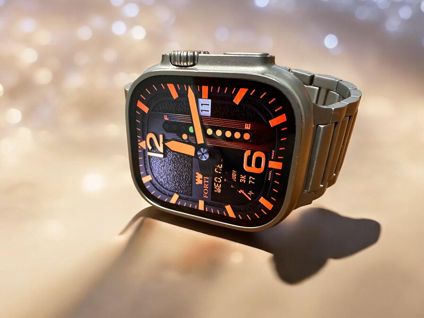 Clockology Apple Watch Face: Fortress Military Design (Digital Download)