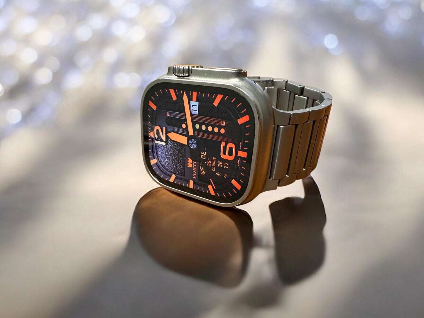 Clockology Apple Watch Face: Fortress Military Design (Digital Download)