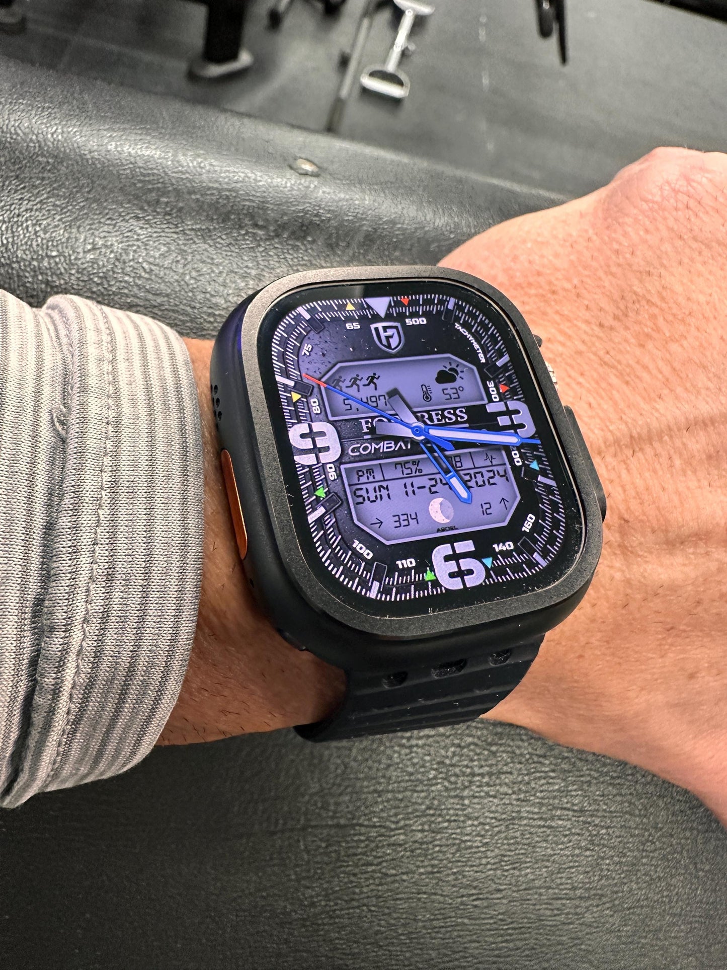 Military Apple Watch Face: Fortress Design (Clockology App)