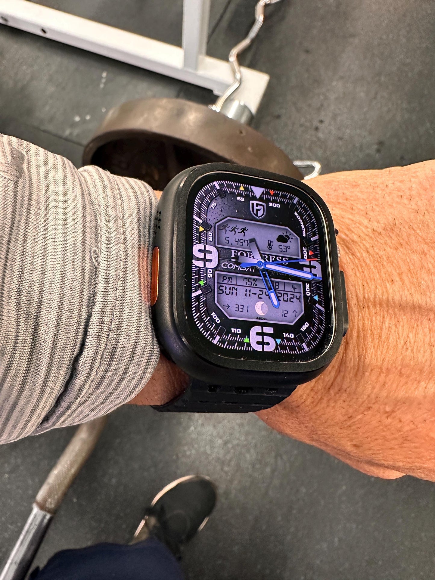 Military Apple Watch Face: Fortress Design (Clockology App)
